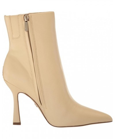 Womens Ella Pointed Toe Dress Bootie Eggshell $39.33 Boots