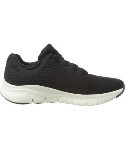 Women's Arch Fit-Sunny Outlook Sneaker Black/White $43.05 Athletic Shoes