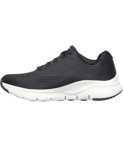 Women's Arch Fit-Sunny Outlook Sneaker Black/White $43.05 Athletic Shoes