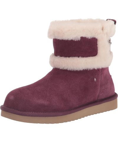 women's Barlee Mini Fashion Boot Plum $33.28 Outdoor Shoes