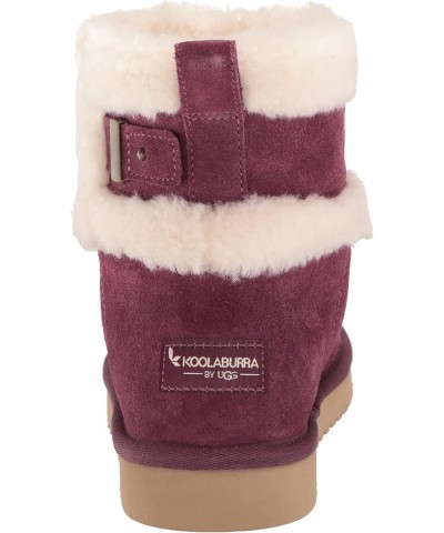 women's Barlee Mini Fashion Boot Plum $33.28 Outdoor Shoes