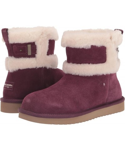 women's Barlee Mini Fashion Boot Plum $33.28 Outdoor Shoes