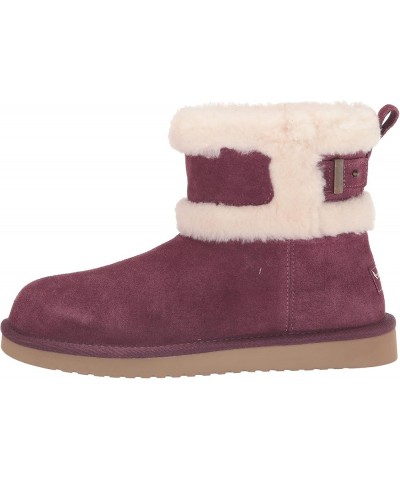 women's Barlee Mini Fashion Boot Plum $33.28 Outdoor Shoes