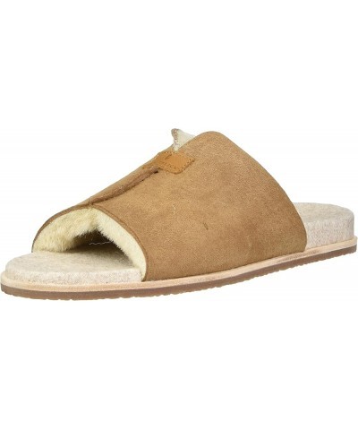 women's Spruce Shearling Slipper Tan $16.19 Slippers