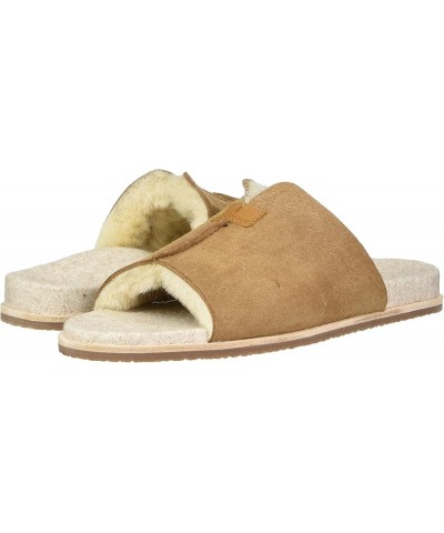 women's Spruce Shearling Slipper Tan $16.19 Slippers