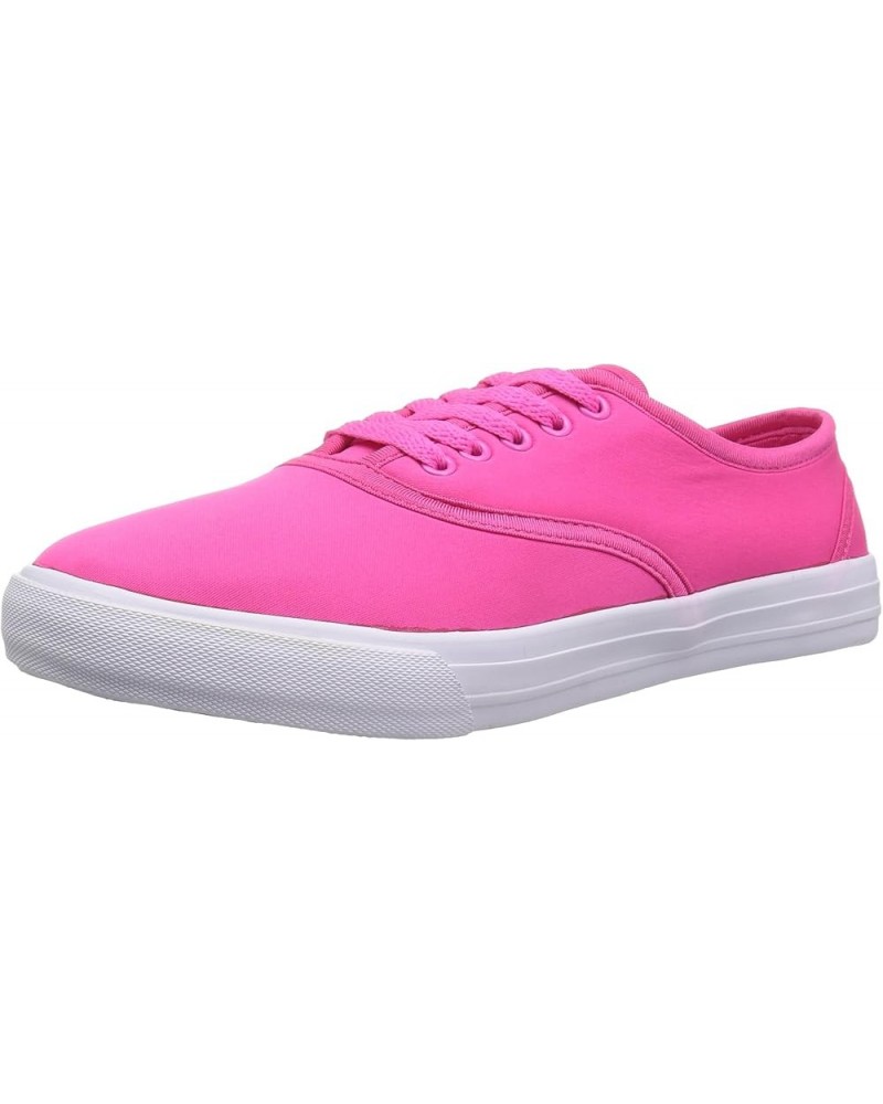 Women's Fiji Sneaker Neon Pink $20.55 Fashion Sneakers