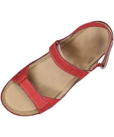 Women Arch Support Cushioned Thick Sole Flip Flop Thong Sandal Two Strap Non-Slip High Block Chunky Sandals Shoes 88-ibzwp-re...