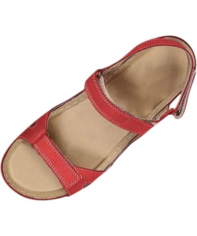 Women Arch Support Cushioned Thick Sole Flip Flop Thong Sandal Two Strap Non-Slip High Block Chunky Sandals Shoes 88-ibzwp-re...