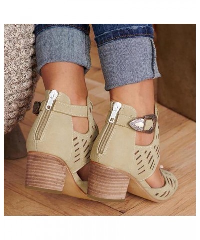 Sandals Women, Sandals for Women Dressy Summer, Sandalias Para Mujer, Platform Sandals Arch Support Summer Comfortable Heel W...