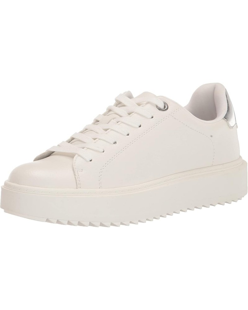 womens Charlie White/Silver $20.64 Fashion Sneakers