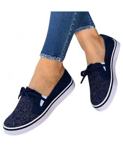 Heeled Sandals for Women Open Toe Elastic Strap Espadrille Block Casual Sandal Comfort Slippers Shoes 30-zoxro-blue7 $18.71 M...