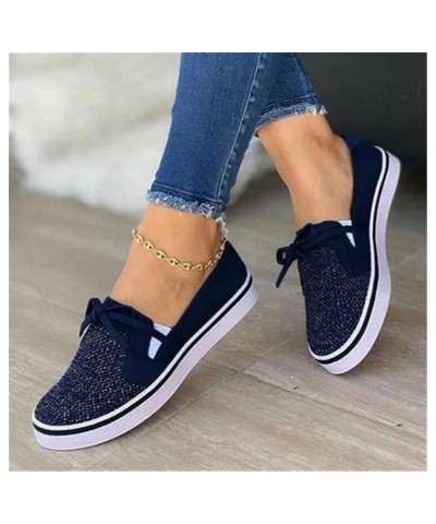 Heeled Sandals for Women Open Toe Elastic Strap Espadrille Block Casual Sandal Comfort Slippers Shoes 30-zoxro-blue7 $18.71 M...