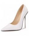 12CM/4.72IN Women Sexy Pointed High Heels Stiletto Party Club High Heels Shoes Fashion Wedding Dress Shoes Pumps White $29.02...