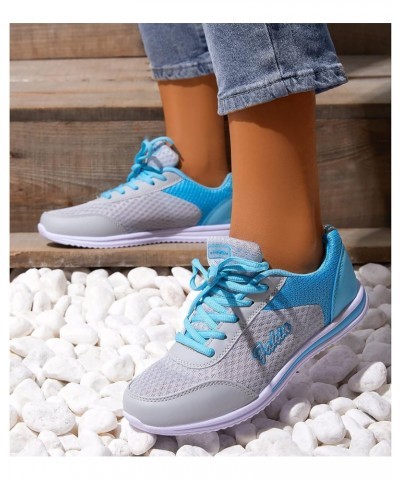 for Women's Breathable Fashion Slip Casual On Shoes Mesh Women's All Birds Sky Blue $12.90 Outdoor Shoes