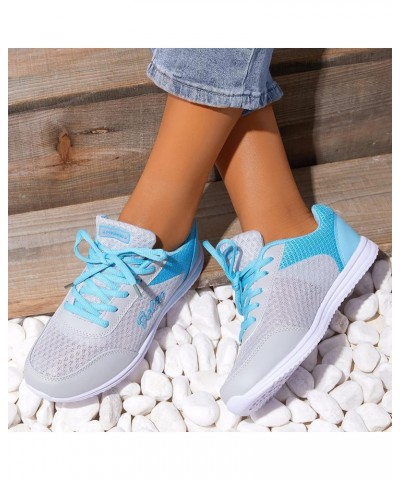 for Women's Breathable Fashion Slip Casual On Shoes Mesh Women's All Birds Sky Blue $12.90 Outdoor Shoes