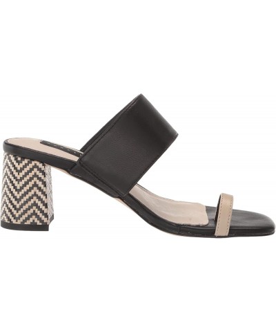 Women's Bold Heeled Sandal Black $24.42 Sandals