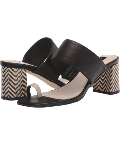 Women's Bold Heeled Sandal Black $24.42 Sandals