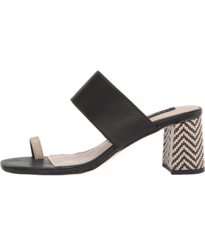 Women's Bold Heeled Sandal Black $24.42 Sandals