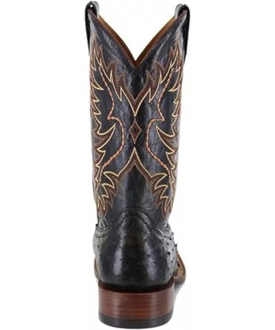 Short Gold Cowboy Boots for Women Size 10 Wide Most Comfortable Knee High Boots for Women Brown Boots for Women Mid Calf Wedg...