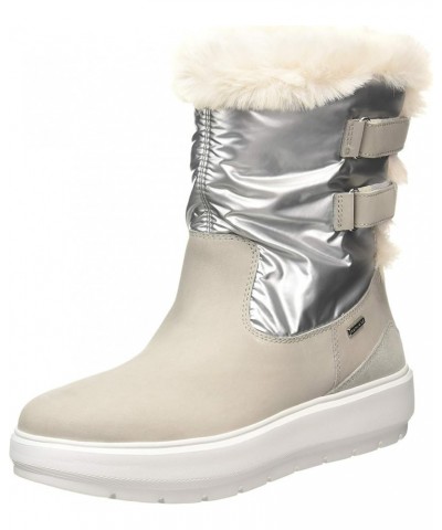 Womens Snow Boot Lt Grey Silver $49.41 Outdoor Shoes