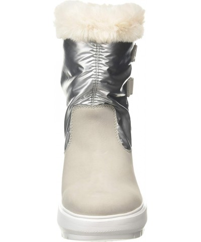 Womens Snow Boot Lt Grey Silver $49.41 Outdoor Shoes