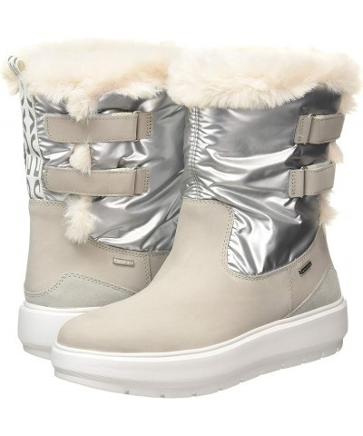 Womens Snow Boot Lt Grey Silver $49.41 Outdoor Shoes