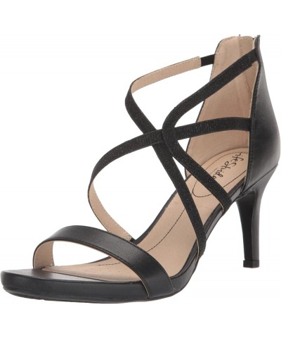 Women's, Masquerade Sandal Black Shimmer $19.55 Sandals