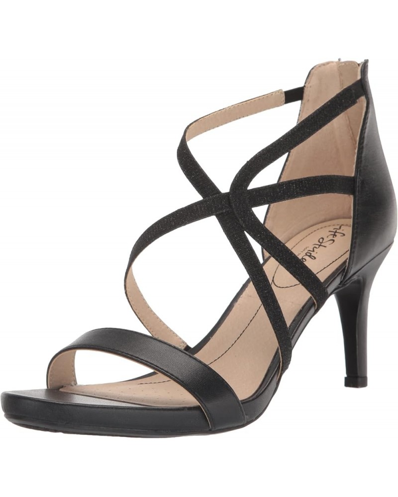 Women's, Masquerade Sandal Black Shimmer $19.55 Sandals