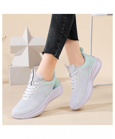 fashion sneakers for women breathable sneakers wide width sneakers for women Walking Trainers Workout Golf Shoes Z 05-green $...