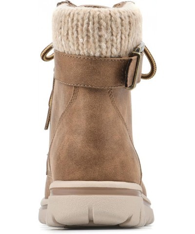 Women's Hearty Boot Tan/Fabric/Sweater $28.14 Boots