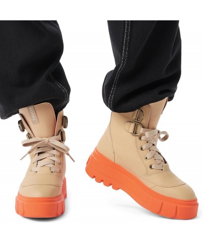 Women's Caribou X Boot Lace Waterproof Boots Ceramic, Optimized Orange $90.94 Outdoor Shoes