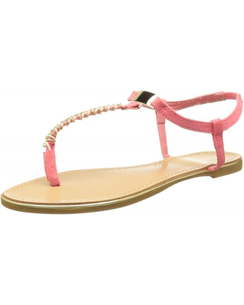 Women's Mellowed Dress Sandal Coral Fabric $13.57 Sandals