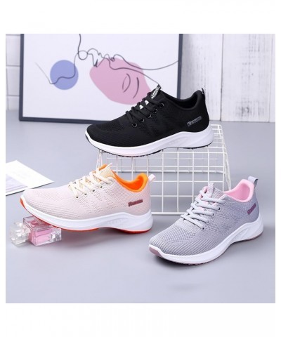 Summer Comfortable Lightweight Walking Shoes Single Mesh Breathable Shoes Slip Sports Shoes Womens Sneaker Wedge Size 11 Blac...