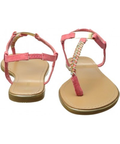 Women's Mellowed Dress Sandal Coral Fabric $13.57 Sandals