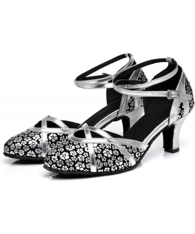 Women's Designer Classic Comfort Tango Latin Dance Shoes Fashion Wedding Pumps Silver $17.94 Athletic Shoes