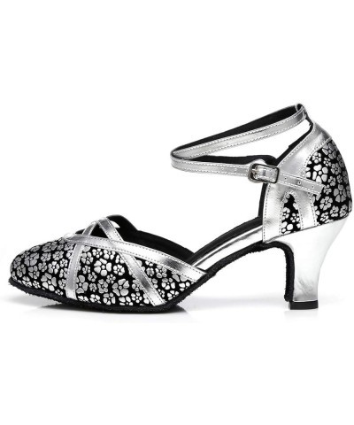 Women's Designer Classic Comfort Tango Latin Dance Shoes Fashion Wedding Pumps Silver $17.94 Athletic Shoes